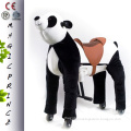 (EN71&ASTM&CE)~(Pass!!)~ Funny Plush toy stuffed animal on wheels factory in Dalian China